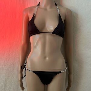 Black Chain Bikini